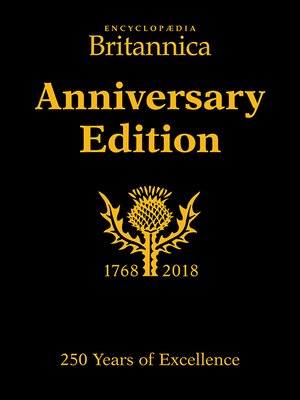 cover image of Encyclopædia Britannica Anniversary Edition